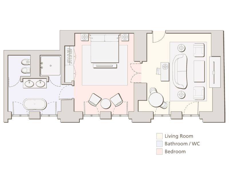 Superior Suite Floorplan