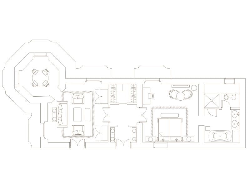 Tower Suite Floorplan