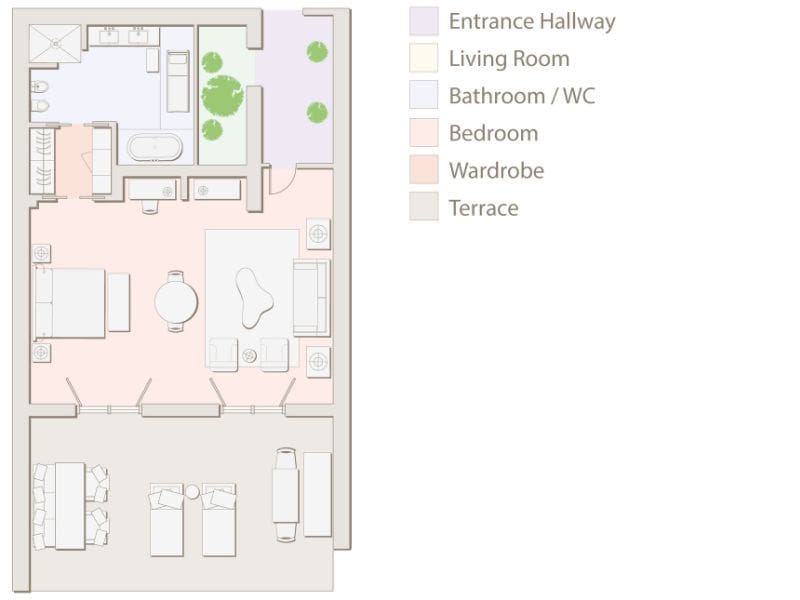 Classic Suite Floorplan