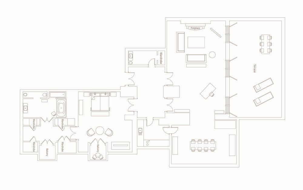 Grand-Place Suite floorplan 
