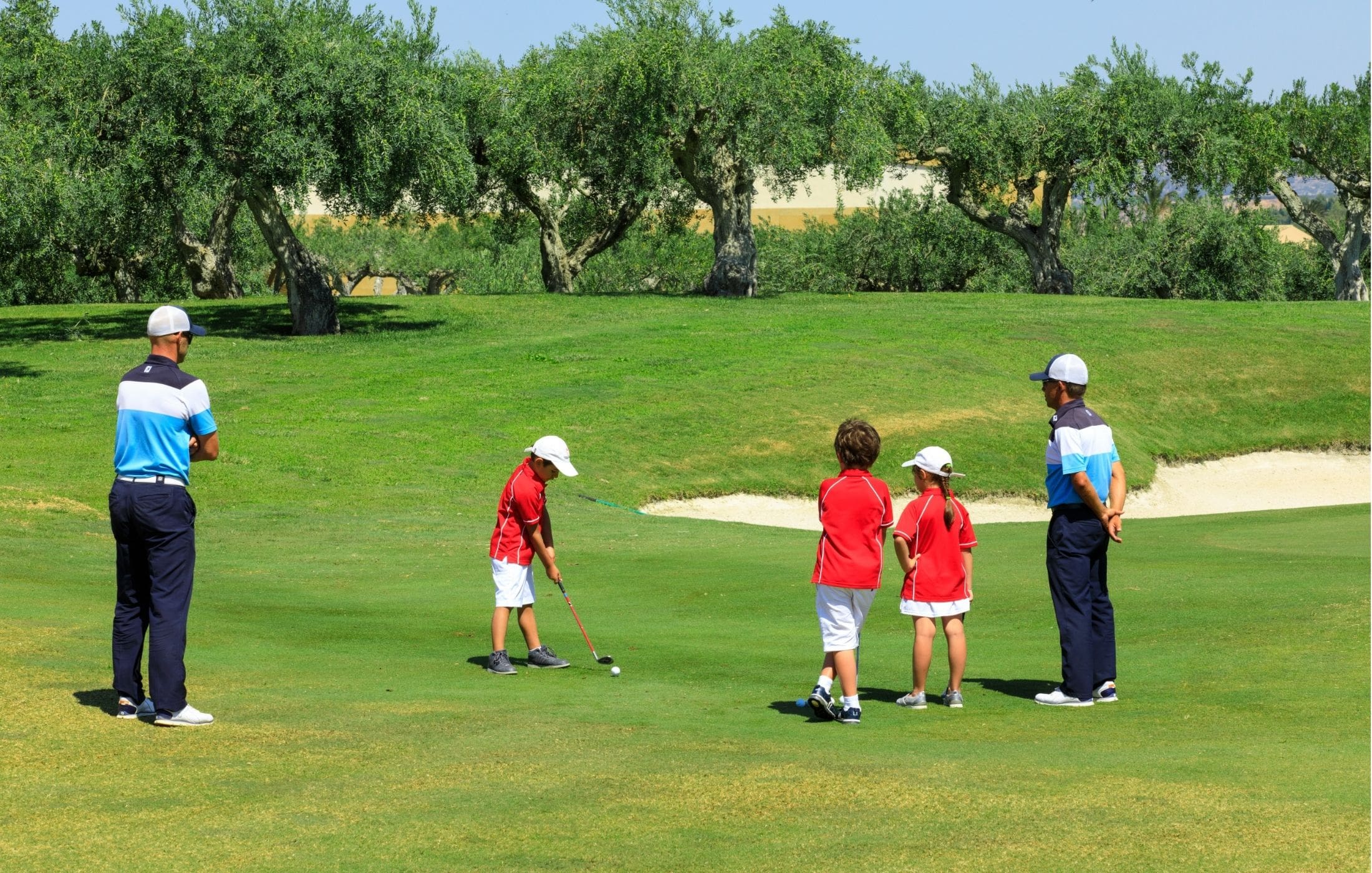Golf Lesson for Kids at Verdura Resort in Sicily