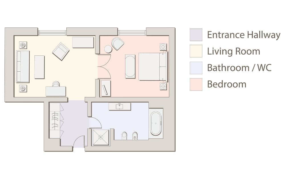 Classic Suite Floorplan