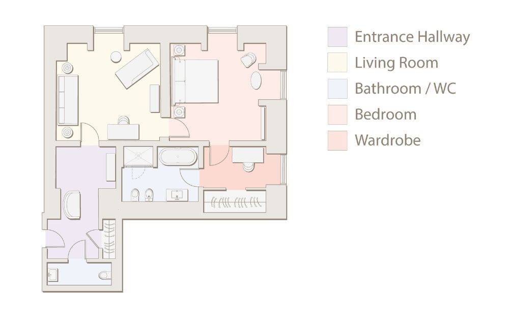 Tintin Suite Floorplan