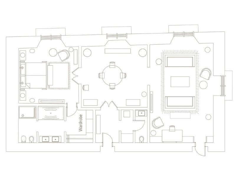 Artsit Suite Floorplan