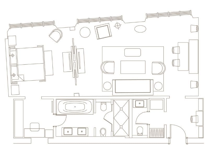 Valadier Suite Floorplan