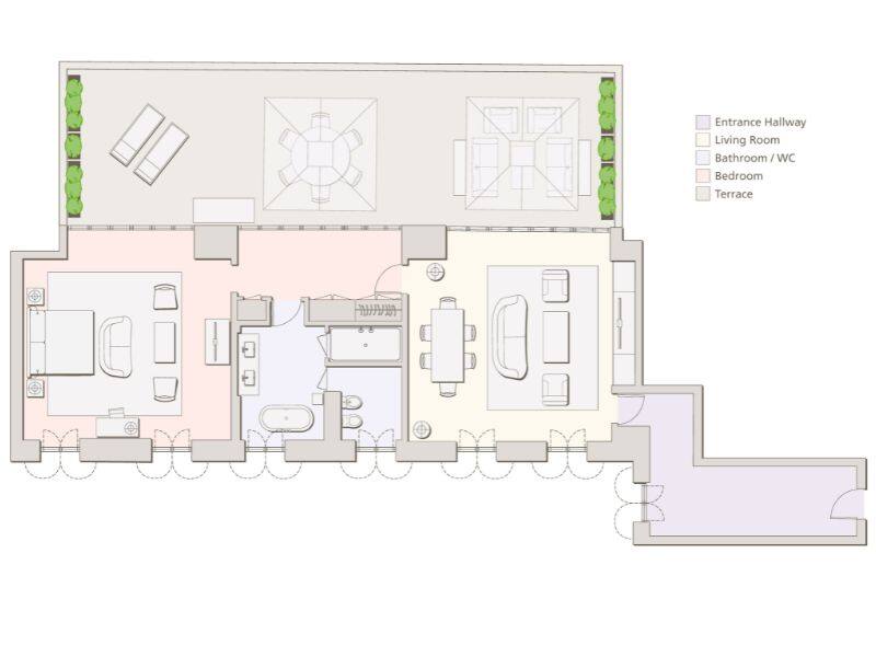 Presedential Suite Floorplan