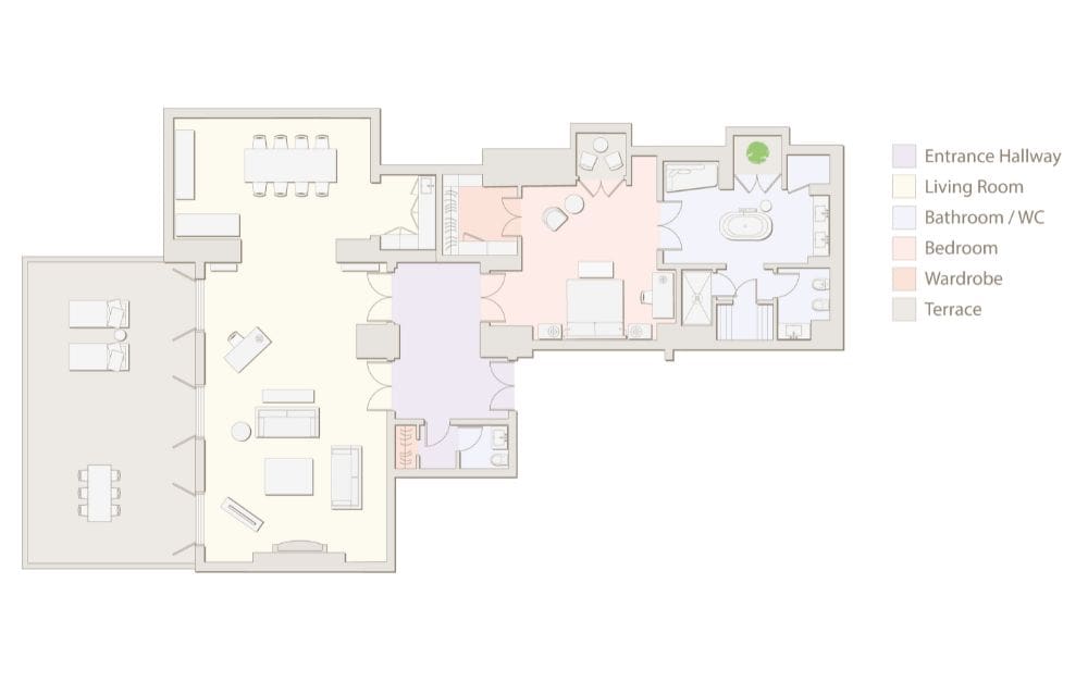 Blaton Suite FloorPlan
