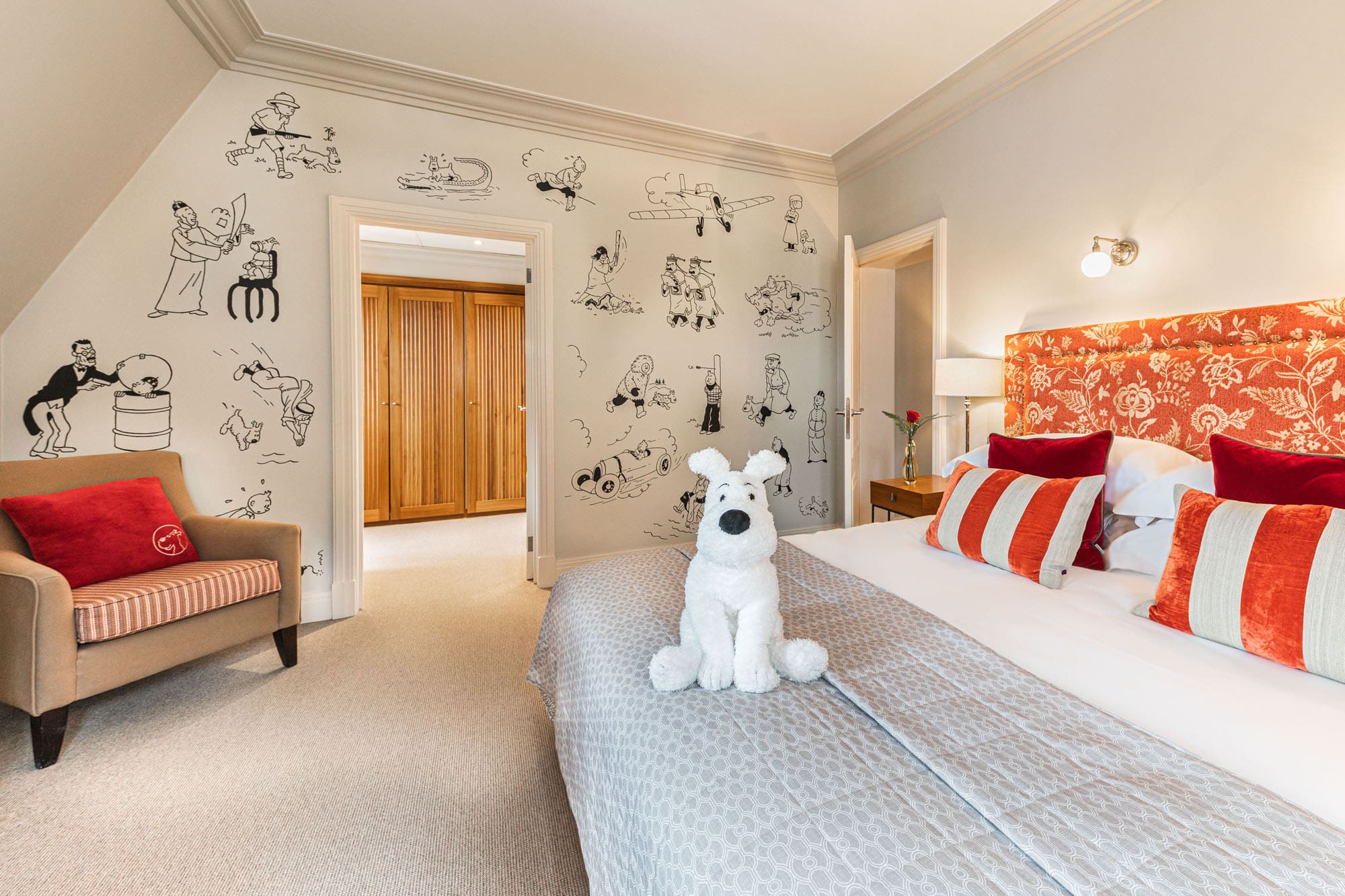 La Suite Tintin de l'Hotel Amigo au Centre de Bruxelles
